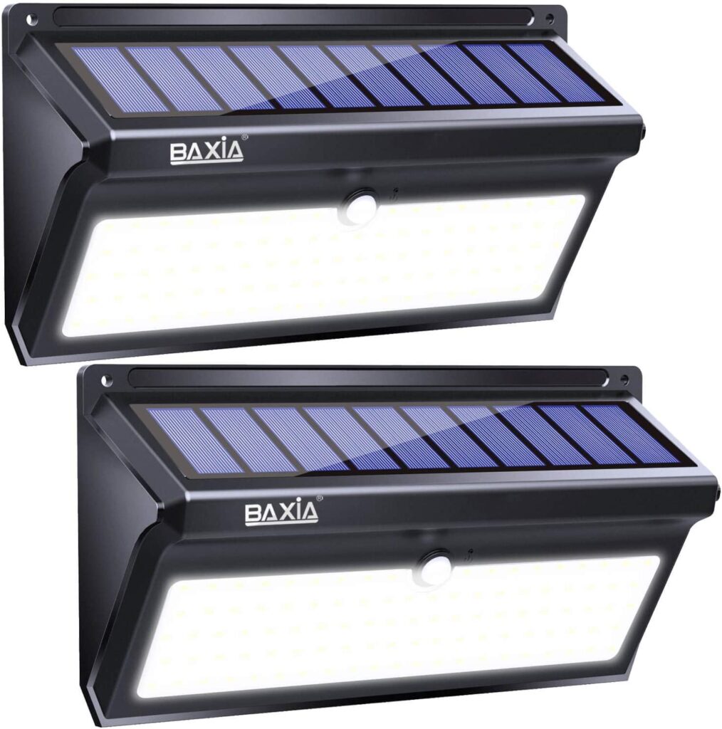 BAXIA Solar Outdoor Lights