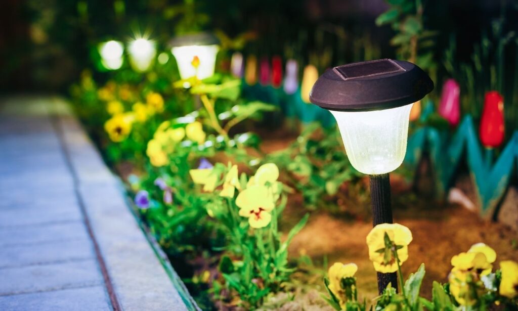 Can you charge solar lights inside
