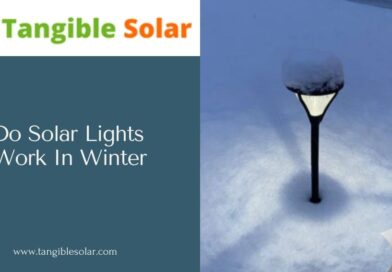 do solar lights work in winter