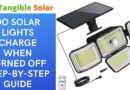 Do solar lights charge when turned off