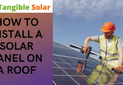 how to install a solar panel on a roof