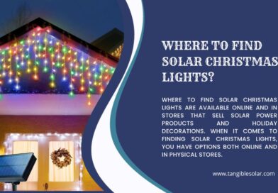 Where to Find Solar Christmas Lights